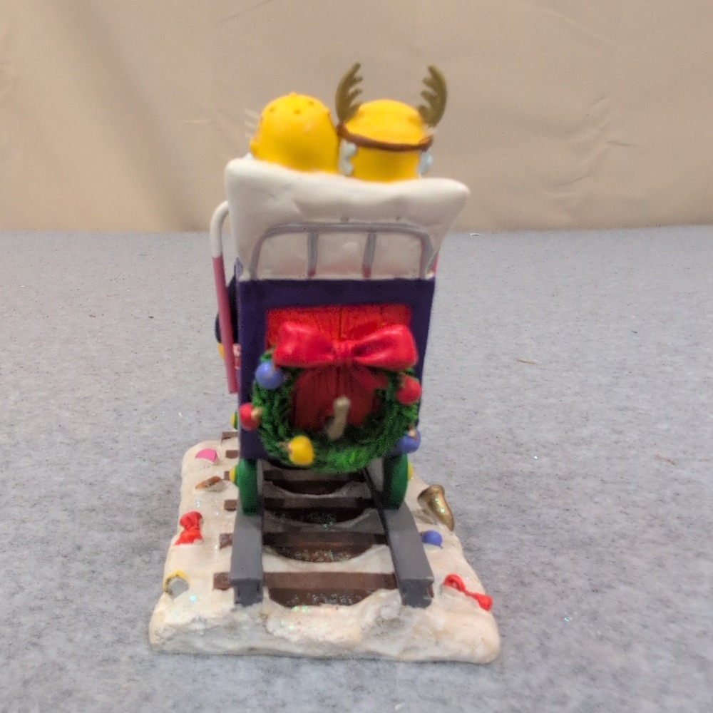 The Simpsons Geriatric Express Christmas Collection Sculpture 2003 Hamilton - Picture 4 of 5